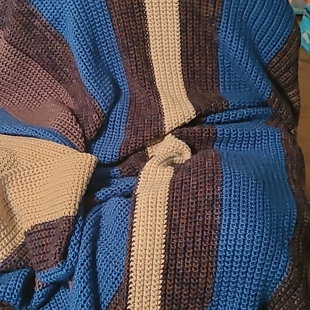 Hand Crafted Crochet Quilt New